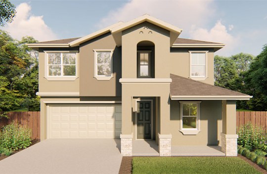 Modern Living in Summerwalk Bennett A - New Home Design