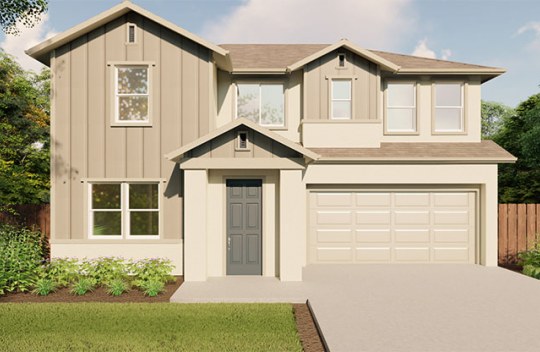 Contemporary Melrose Azalea-B New Home Design